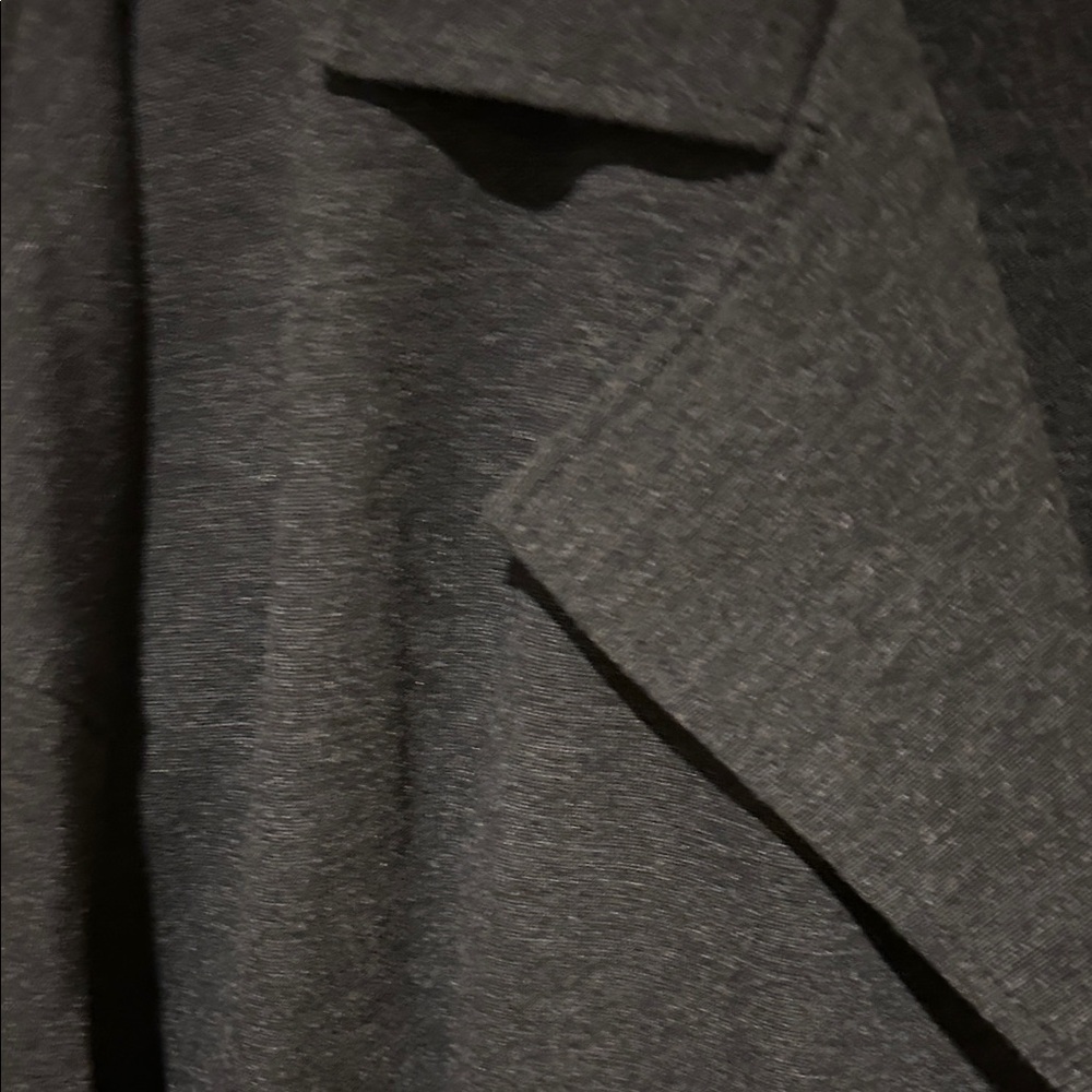 CAbi Dark Gray Women's Blazer with Single Button